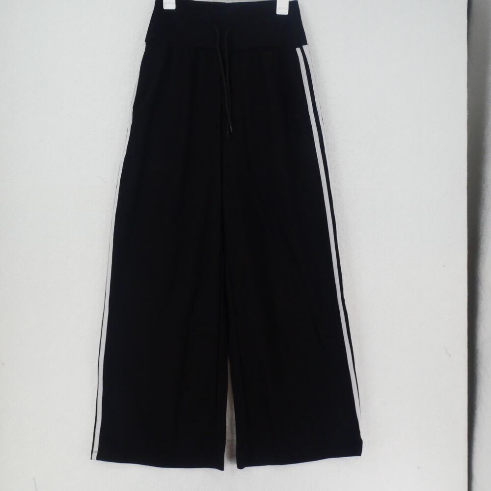 NEW Halara Women's Medium Ribbed High Waisted Tummy Control  Wide Leg Pants - Picture 3 of 10